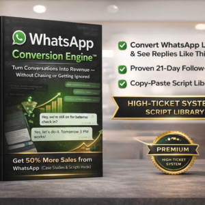 WhatsApp Lead Conversion System (Done-for-You Setup)