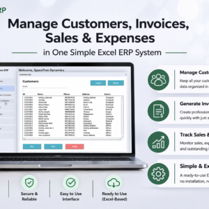SpaceTree ERP – Excel Business Management System